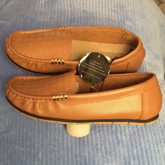 Comfort By ALEXIS BENDEL size 7 cognac moccasin - Picture 7 of 8